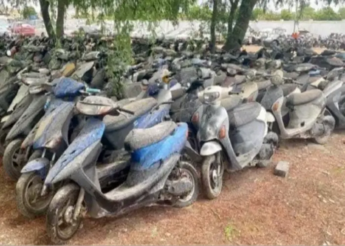 Honda Scooty Scrap Yard